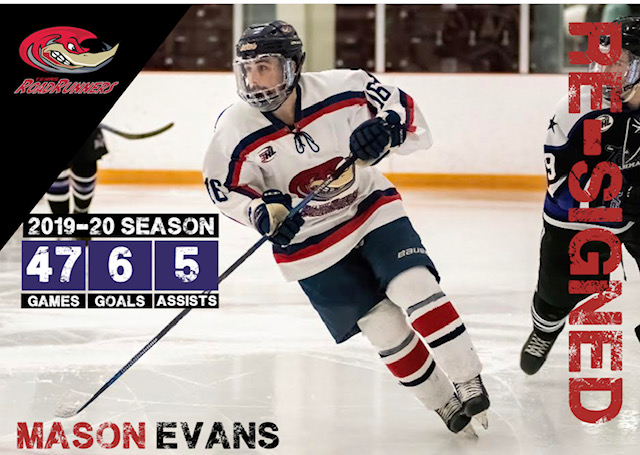 Evans Back with Runners