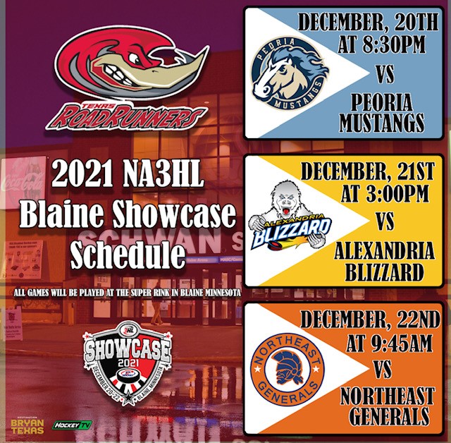 NA3HL Showcase set to go !