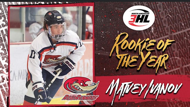 Ivanov Takes NA3HL Rookie of the Year Honors