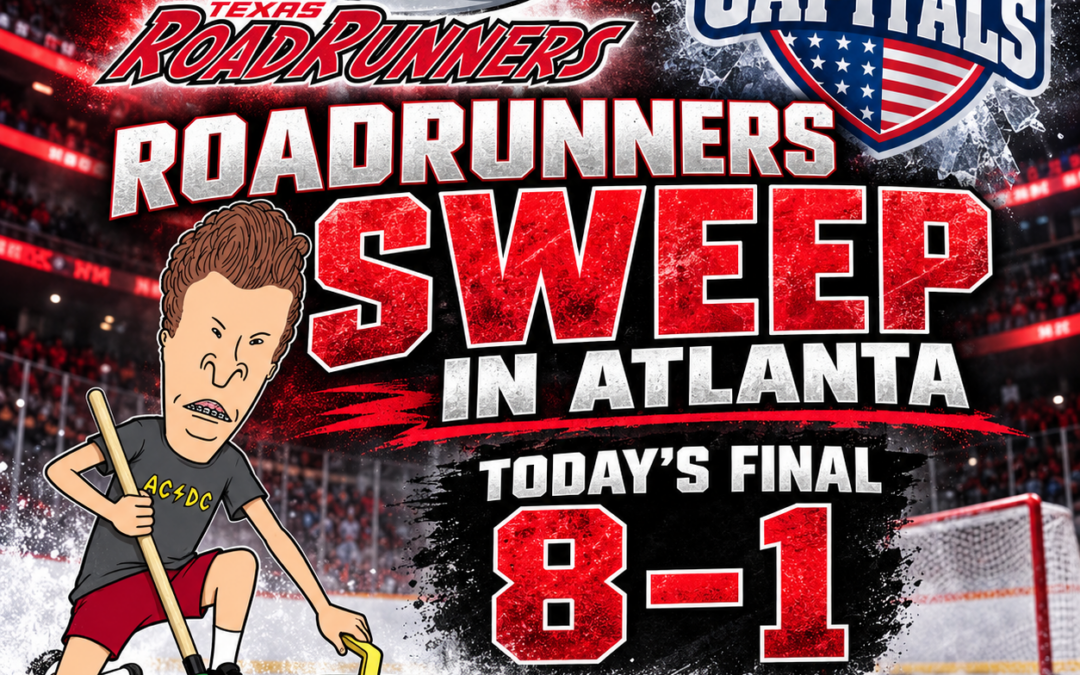 Roadrunners Sweep On the Road